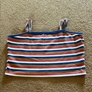 Striped Multicolor Tank Top